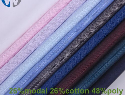Modal cotton poly shirt fabric 1033