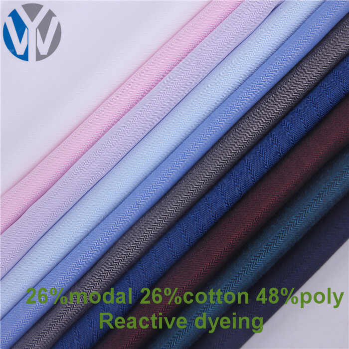 modal cotton poly shirt fabric 1033 1