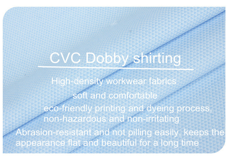 CVC dobby shirt fabric 1001 10