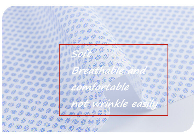 CVC poplin print shirt dress fabric 6012 10