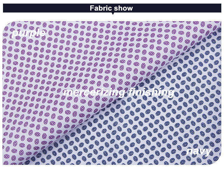 CVC poplin print shirt dress fabric 6012 7