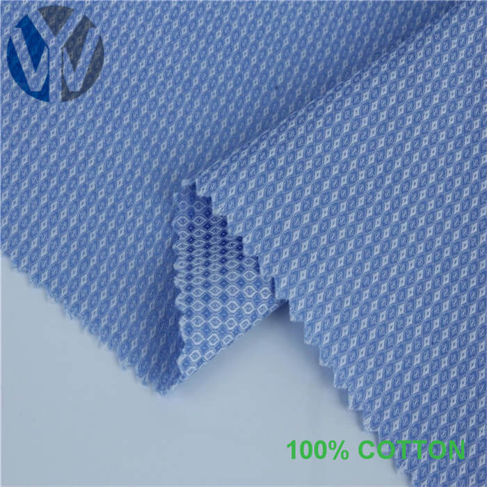 High quality 100% cotton shirt fabric 196002 3