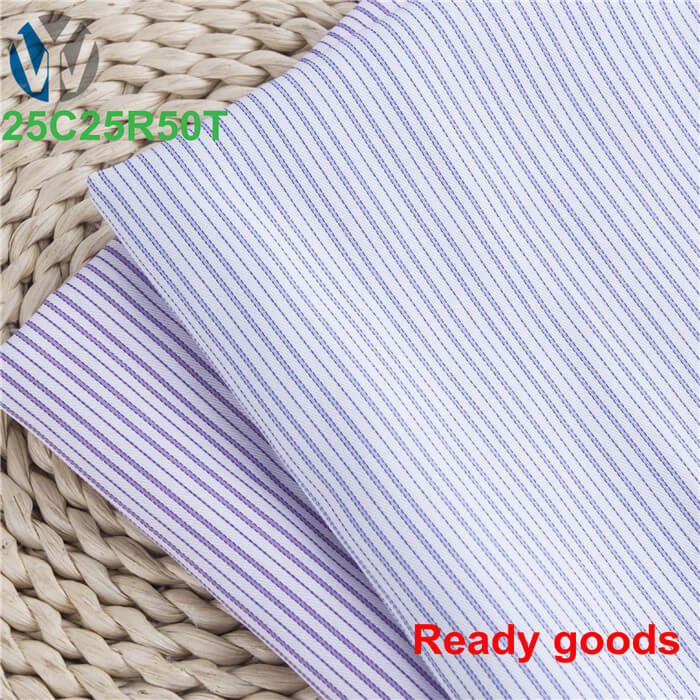 TCR twill stripe shirt dress fabric 1095 1