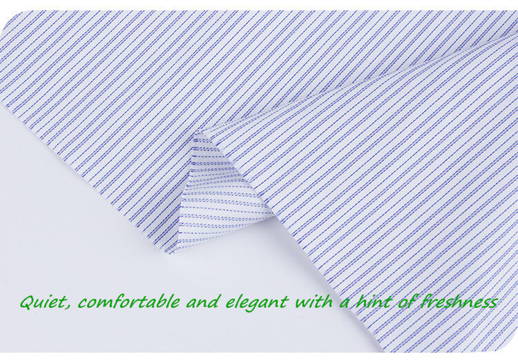 TCR twill stripe shirt dress fabric 1095 10