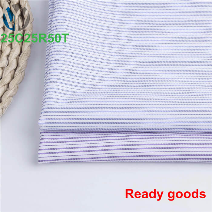 TCR twill stripe shirt dress fabric 1095 2