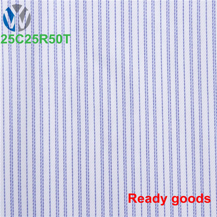 TCR twill stripe shirt dress fabric 1095 4
