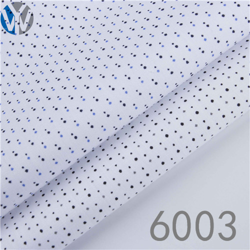 CVC poplin print shirt dress fabric 6003