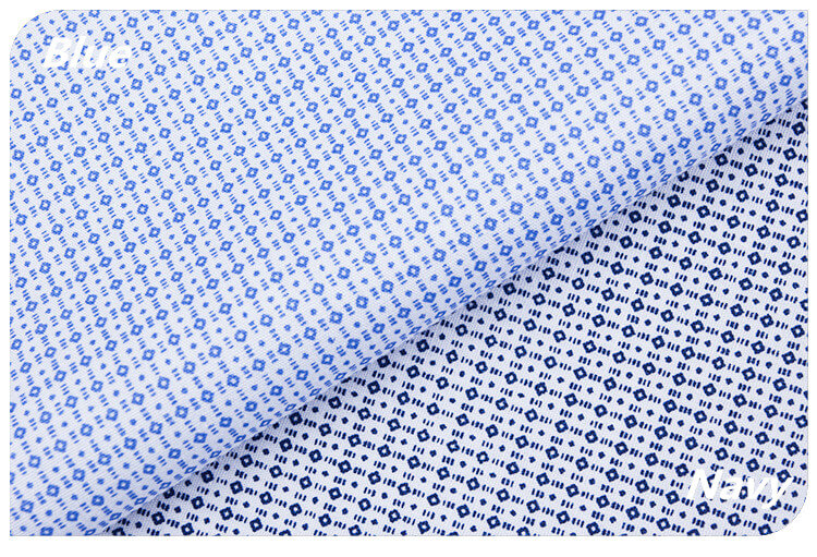 CVC poplin print shirt dress fabric 6013 8