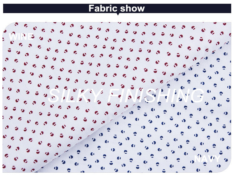 CVC poplin print shirt dress fabric 6016 7