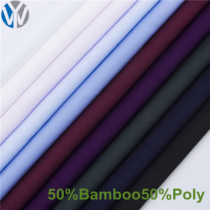 Bamboo poly casual shirt fabric 8129 1