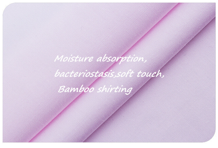 Bamboo poly casual shirt fabric 8129 8