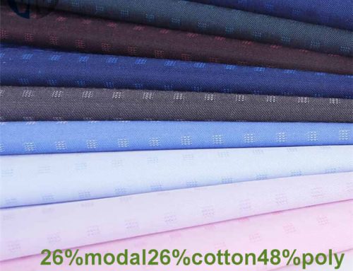Modal cotton dobby  shirt fabric 1032
