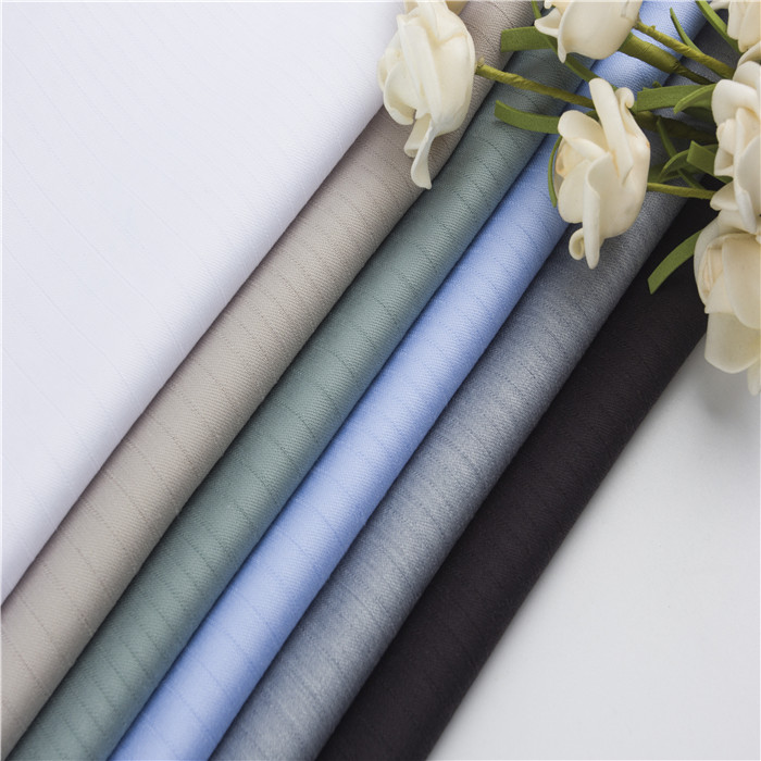 New arrival bamboo stretch casual dyed Fabrics Eco Friendly fabrics for men Shirts 8152 5