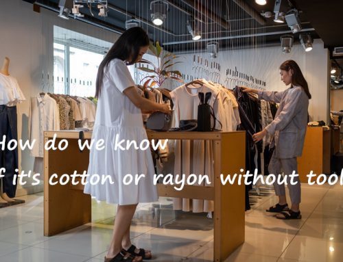 How do we know if it’s cotton or rayon without tools?