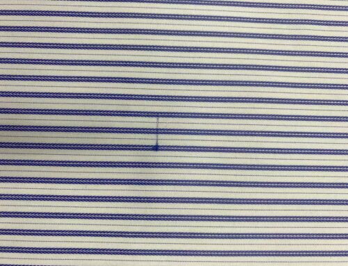 Preventing Weft Defects in Cationic Stripe Fabrics